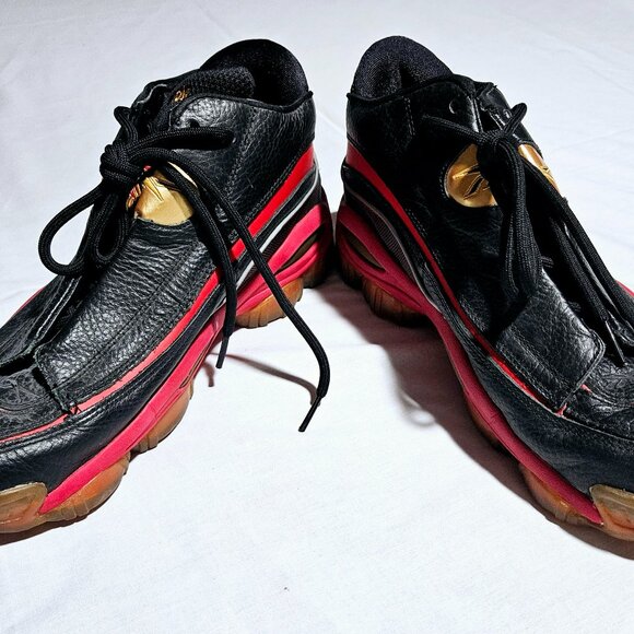 REEBOK BASKETBALL ANSWER 1 BLACK RED GOLD 10 EUC main image 8